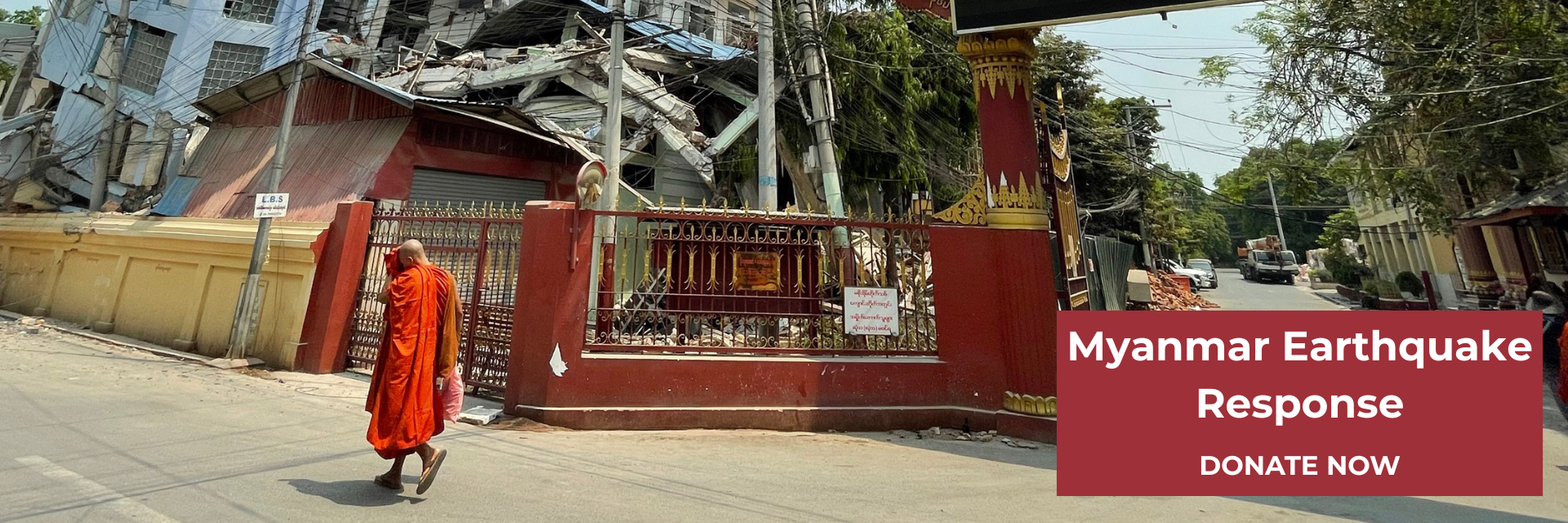 Myanmar Earthquake Response Donate Now