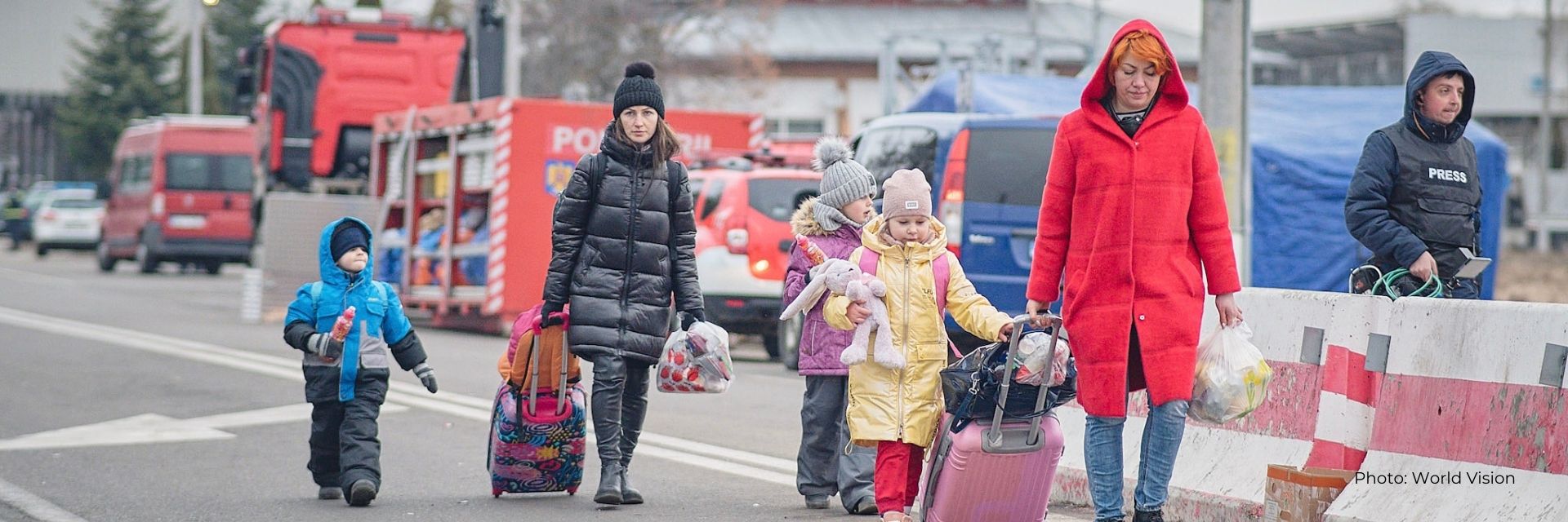 Fleeing Ukraine