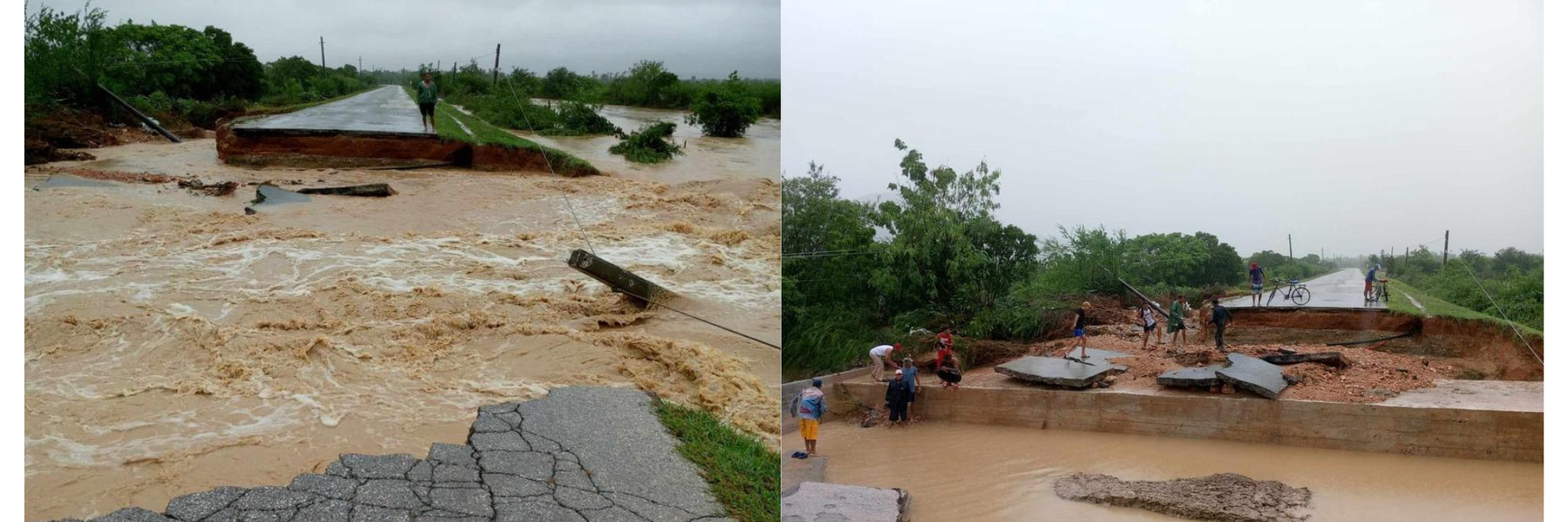 Floods in Cuba Guantánamo Province