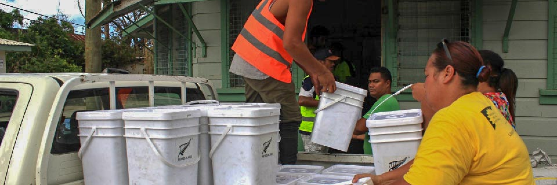 Aid for survivors of Cyclone Gita in Tonga