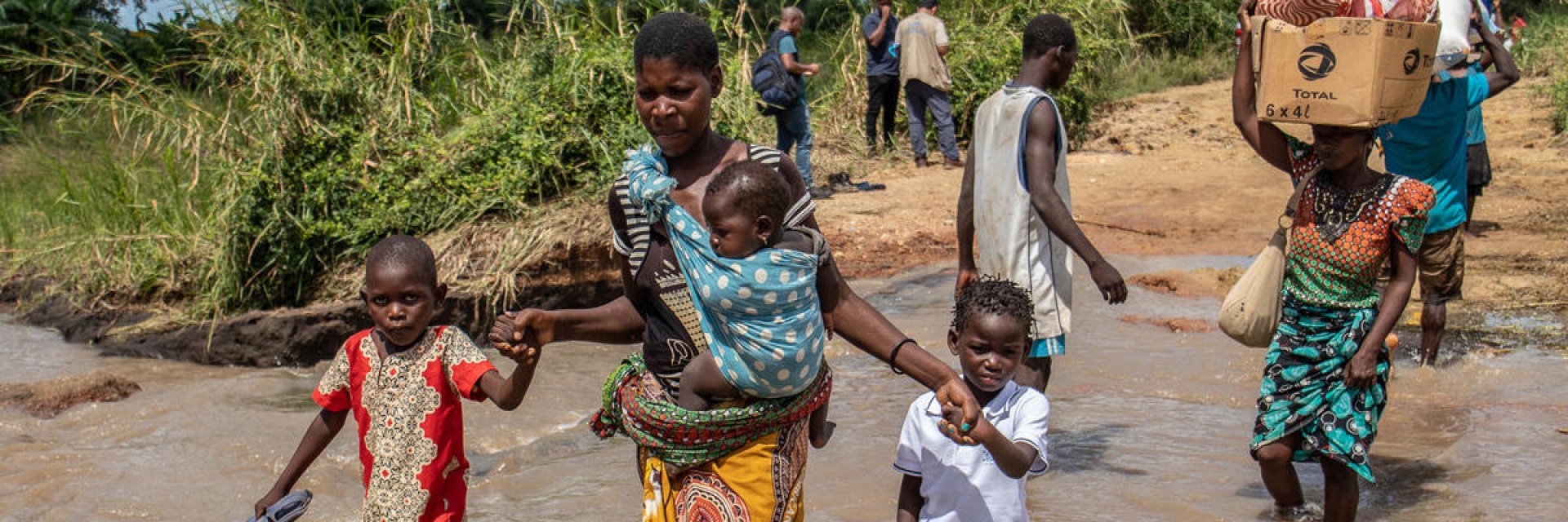 Cyclone Kenneth hits Mozambique