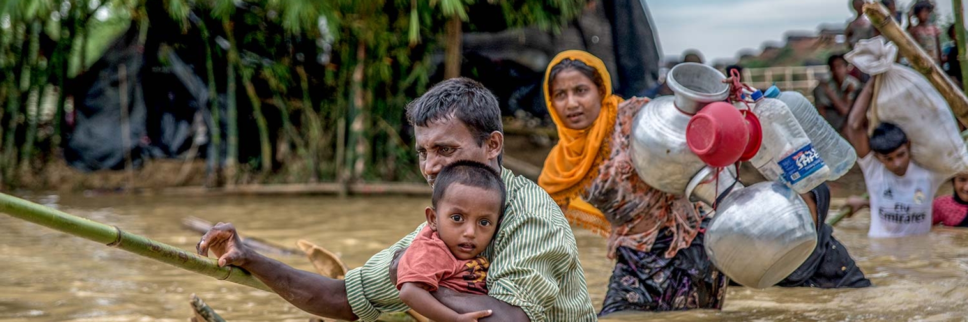 rohingya flooding