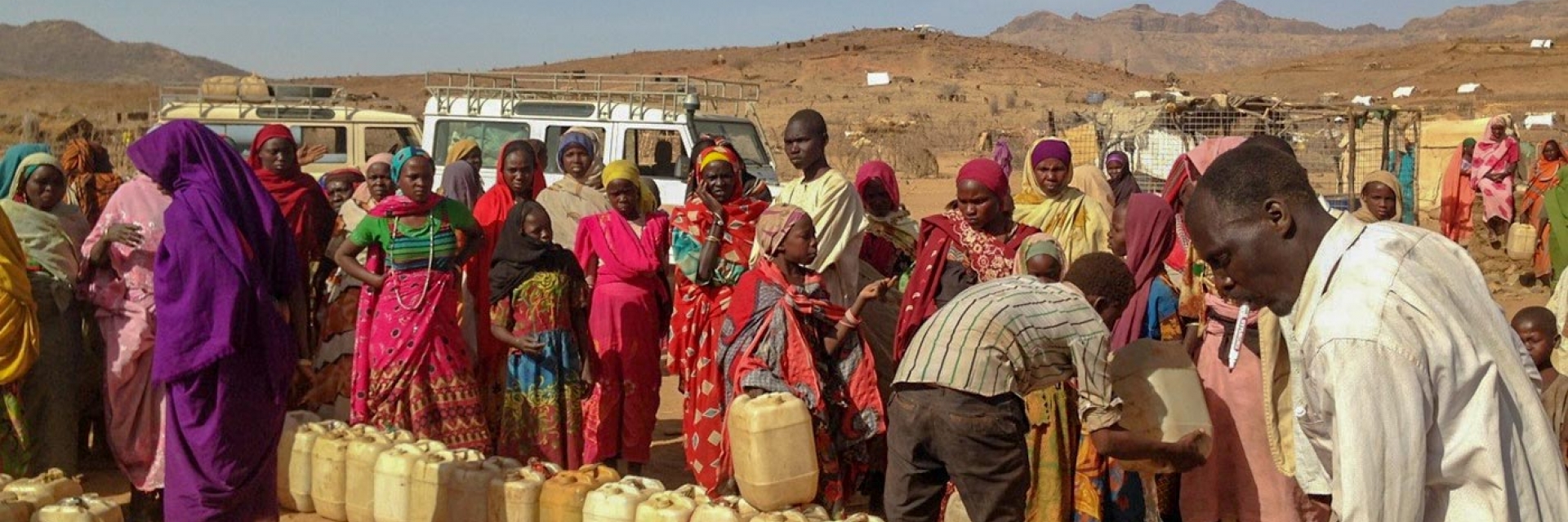 Displaced people in Sudan