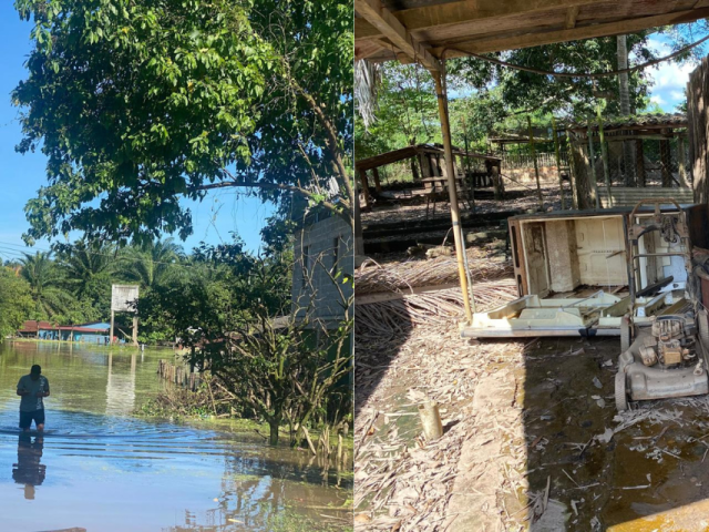 devastating floods in Honduras